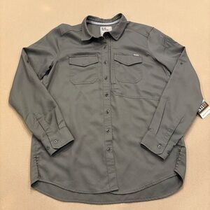 5.11 Tactical Women’s Nikita Ling Sleeve Button Down Ranger Green Medium NWT